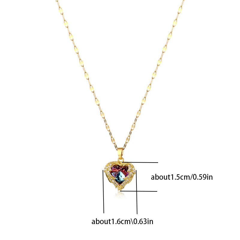 heart pendant necklace