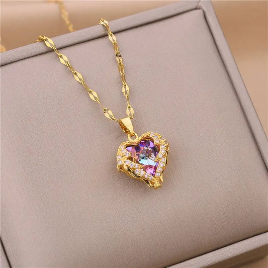 heart pendant necklace