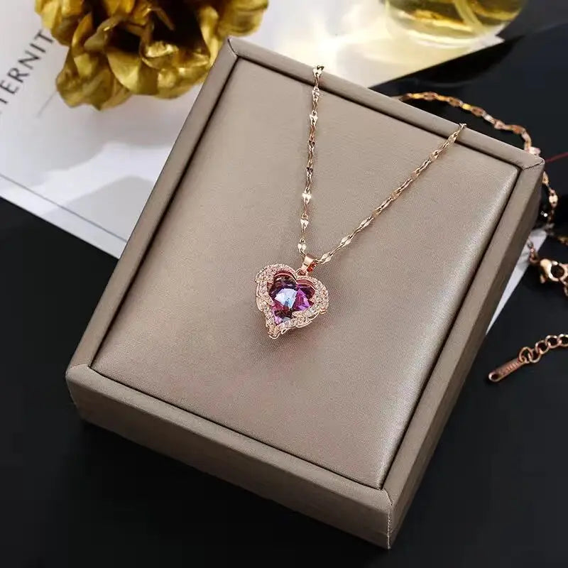 heart pendant necklace